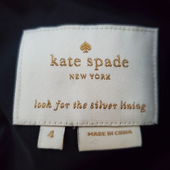 Kate Spade Black Pink Floral Mini Dress - Picture 7 of 9